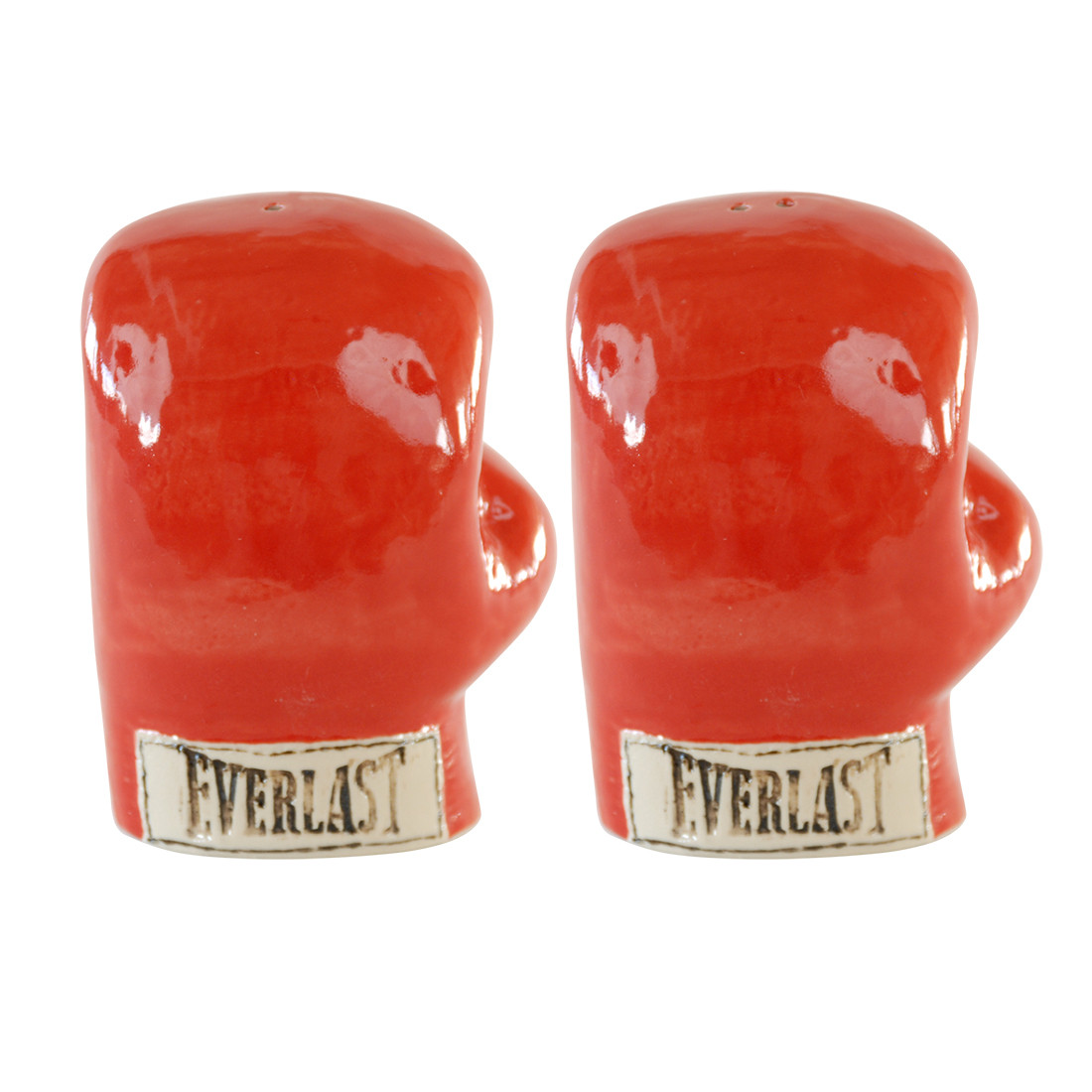 Boxing Glove Salt and Pepper Shakers Stoneware & Co.