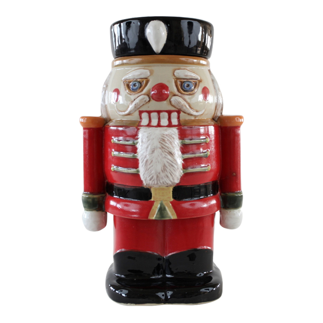 Stoneware & Co. Nutcracker Cookie Jar - Thumbnail 3