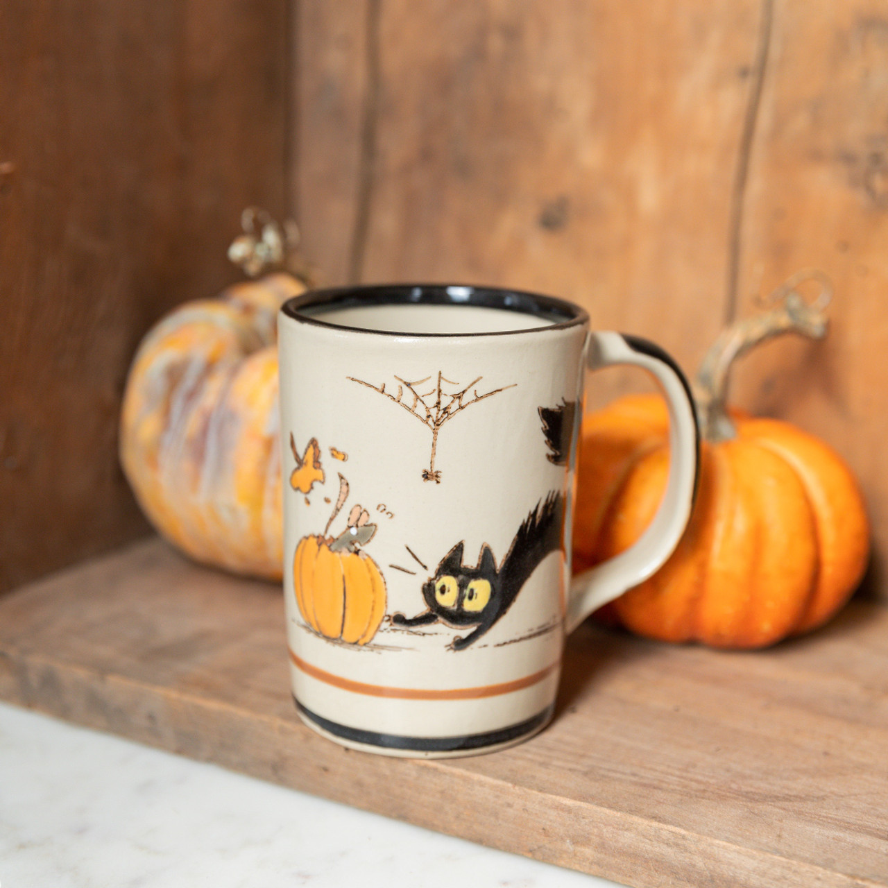 Country Pumpkin Trendy Fall Mug Halloween Mugs Spooky -  in