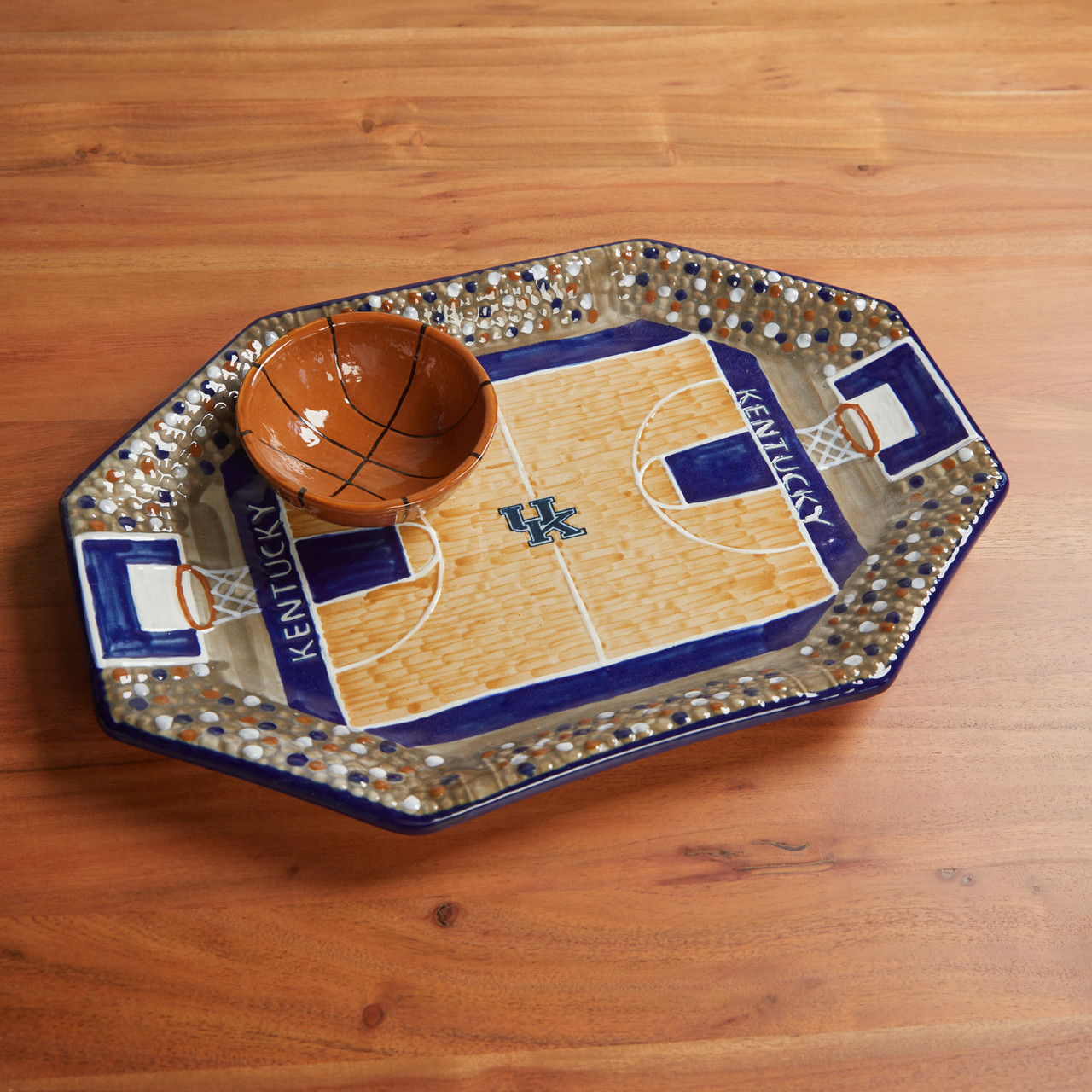 Stoneware & Co. University of Louisville Basketball Chip & Dip - Thumbnail 4