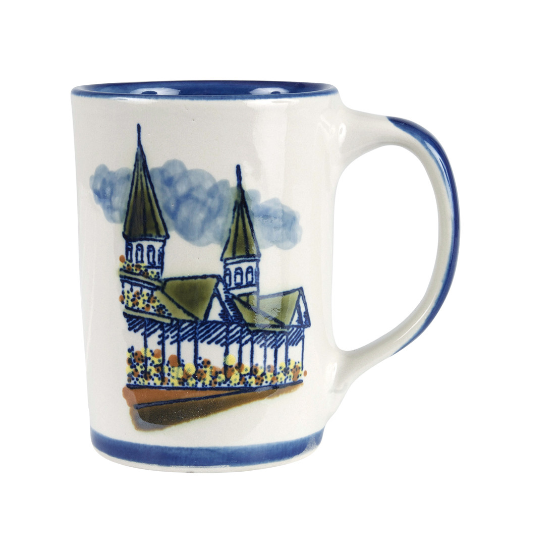 Louisville Stoneware Twin Spires Mug