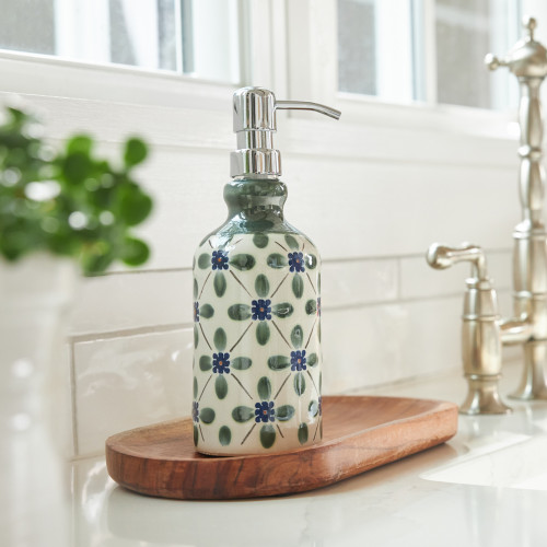 Tall Liquid Soap/Lotion Dispenser in French Country