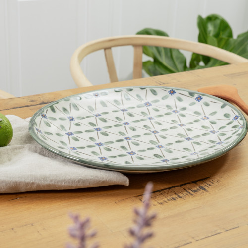 Thin 15" Oval Platter in  French Country