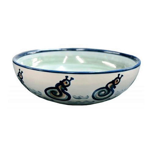 11" Serving Bowl in Sea Life