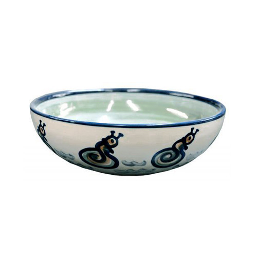 9" Serving Bowl in Sea Life