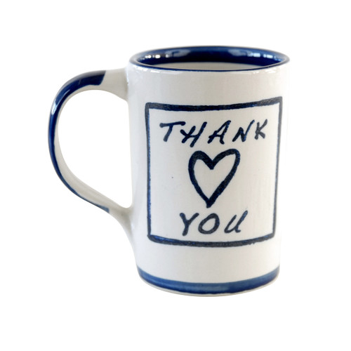 14 oz Thank You Mug Stoneware & Co.