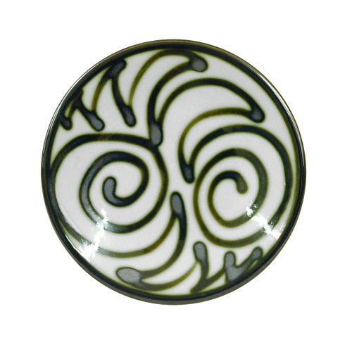 7" Thin Plate in Graffiti Green