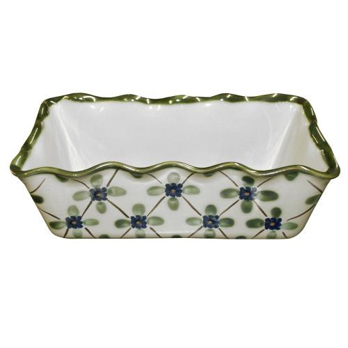 Pinched Rim Loaf Pan in French Country