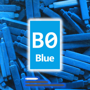 B0 Struts in Blue (100-pack)