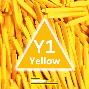 Y1 Struts in Yellow (100-pack)