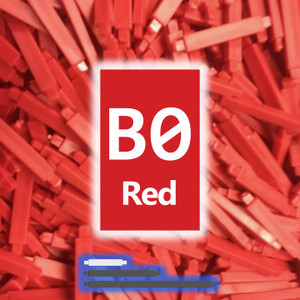 B0 Struts in Red (100-pack)