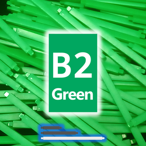 B2 Struts in Green (100-pack)