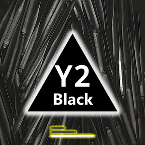 Y2 Struts in Black (100-pack)