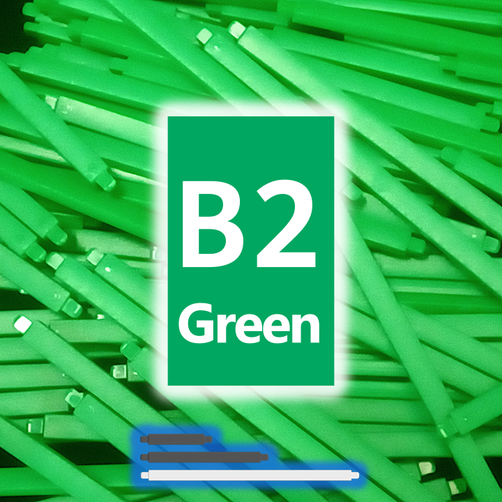 B2 Struts in Green (100-pack)