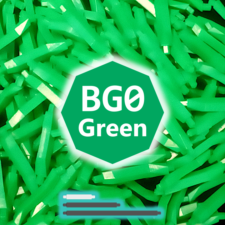 BG0 Struts in Green - Legacy (100-pack)