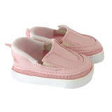 Fits: 18" American Girl or Boy doll

These pink sporty shoes have mesh accents and a slip-on design.