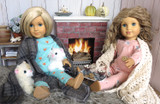 Snuggly Pajamas for 18" Dolls