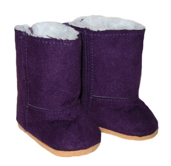 dark purple boots