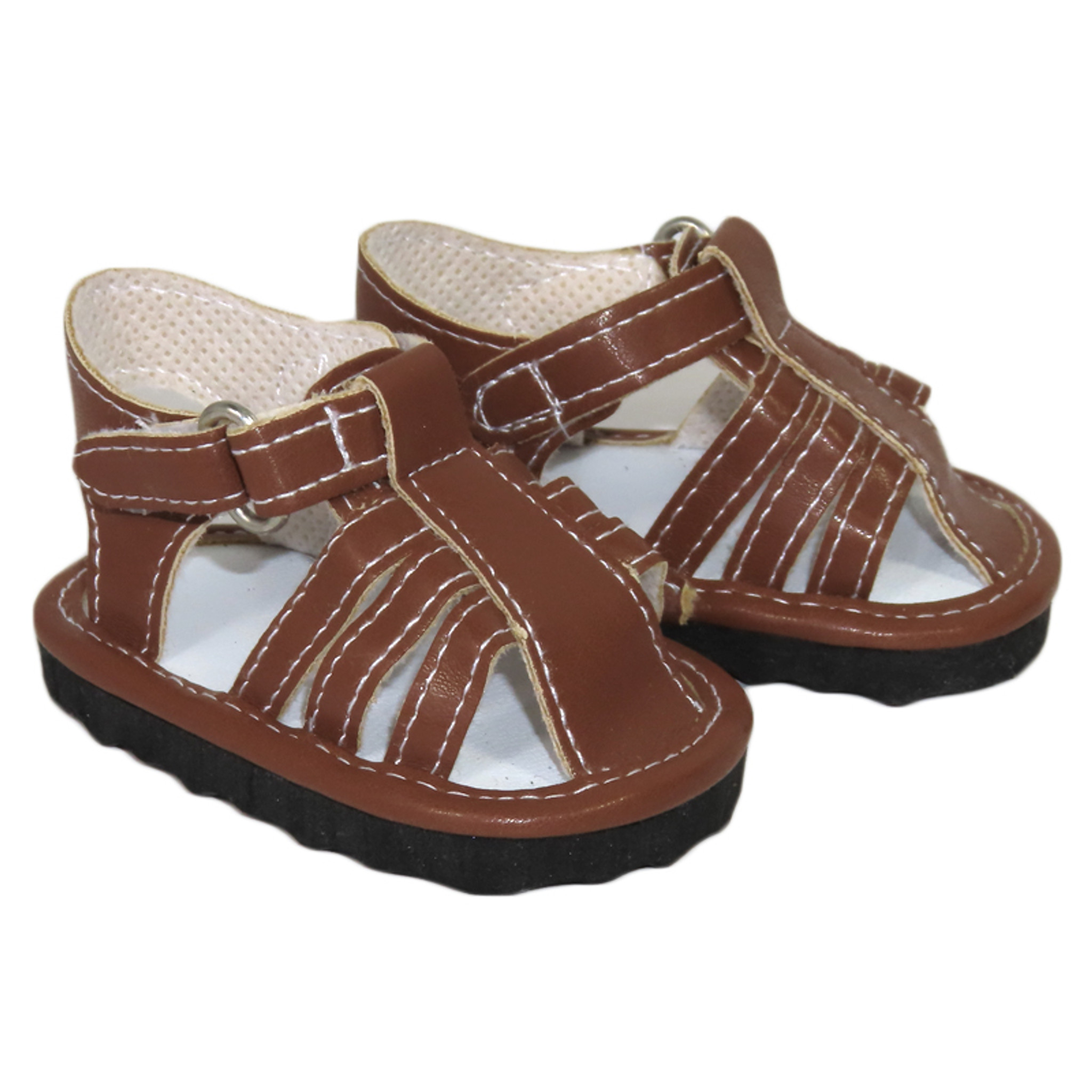 Designer Inspired Sandals Brown