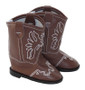 Brown Cowboy Boots for 18 inch boy or girl doll.