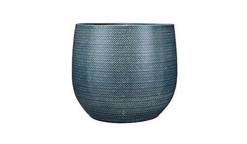 Gabriel pot round blue - h33xd38cm