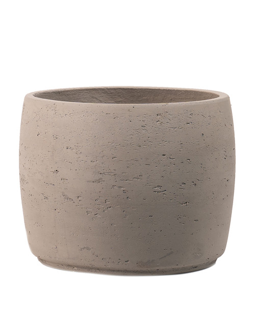 Round rocement Plain Natural 36.0x28.0H