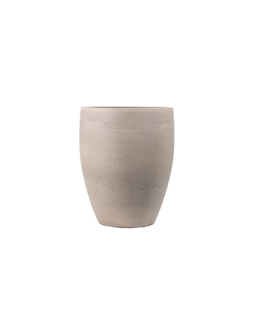 Round Rocement Grey Natural 27.0x33.0H