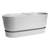 greenville terrace trough 80cm wheels - LIVING CONCRETE