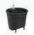 self-watering insert 24cm - LIVING BLACK