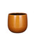 Pablo pot round ochre - h19xd21cm