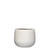 Gabriel pot round white - h16xd18cm