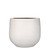 Gabriel pot round white - h25xd29cm