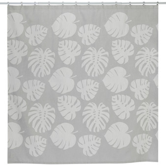 TROPICAL LEAVES-Shower Curtain