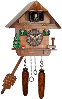 Engstler 417Q Battery-operated Cuckoo Clock-Full Size
