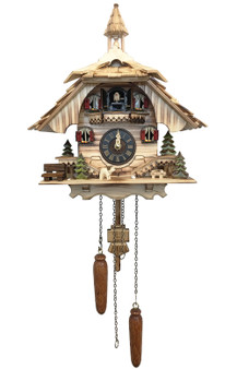 Engstler 444-22QM Battery-operated Cuckoo Clock-Full Size