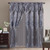 The Modern Royalty Window Curtain Set - 1 Panel Set
