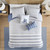 Brooks 5 Piece Cotton Stripe Duvet Cover Set