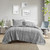 Gema 3 Piece Grey Coverlet Set Gema 3 Piece Grey Coverlet Set