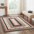Colonial Star Jute Rug Rect w/ Pad 60x96 Colonial Star Jute Rug Rect w/ Pad 60x96