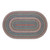 Multi Jute Rug Oval w/ Pad 60x96