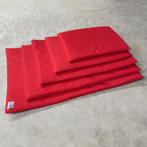 Red Waterproof Dog Mat for Cage and Crates Red Waterproof Dog Mat for Cage and Crates