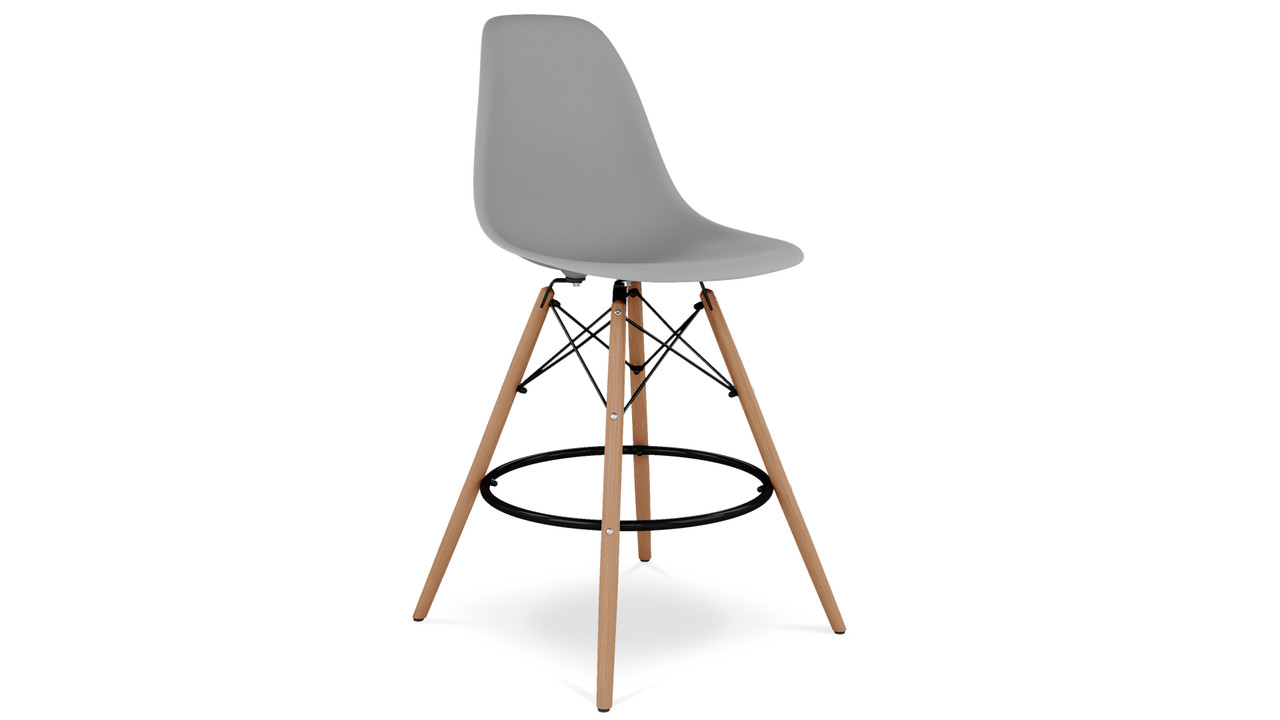 Eiffel Counter Stool, Gray