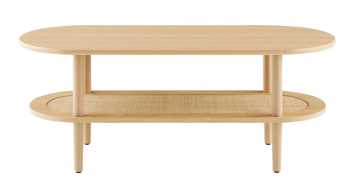 Callix Coffee Table, Natural — free download