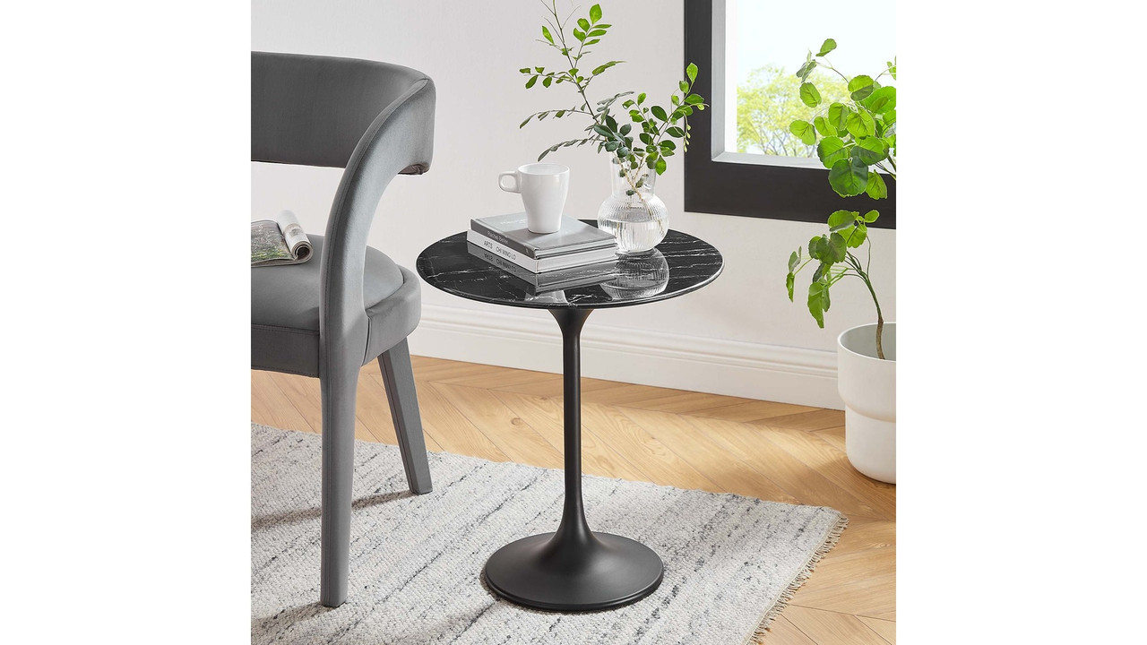 Tulip Marble Side Table - 20