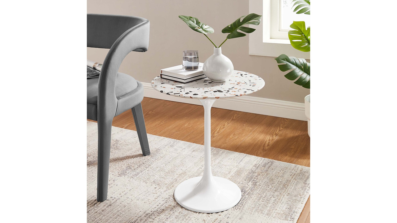 Tulip Marble Side Table - 20