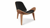 Arch Shell Chair, Black