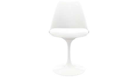 Tulip Dining Chair, White