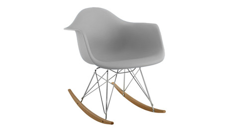 Eiffel Rocker Chair, Gray