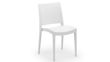 Omni Dining Chair, White