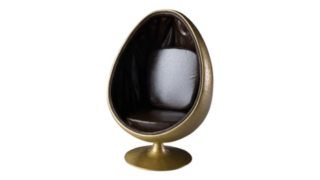 Easter Egg Chair, Gold